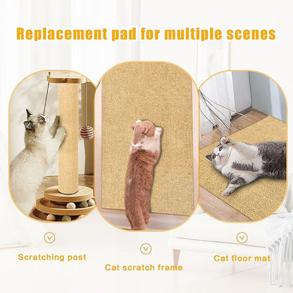 Cat Scratch Mat, 118.5"x17.4" Trimmable Self-Adhesive Cat Scratch Furniture - Image 5