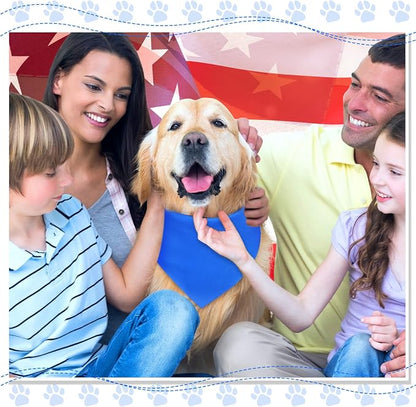 Abbylike 20 Pcs Sublimation Blank Dog Bandanas Plain Bandanas - Image 7