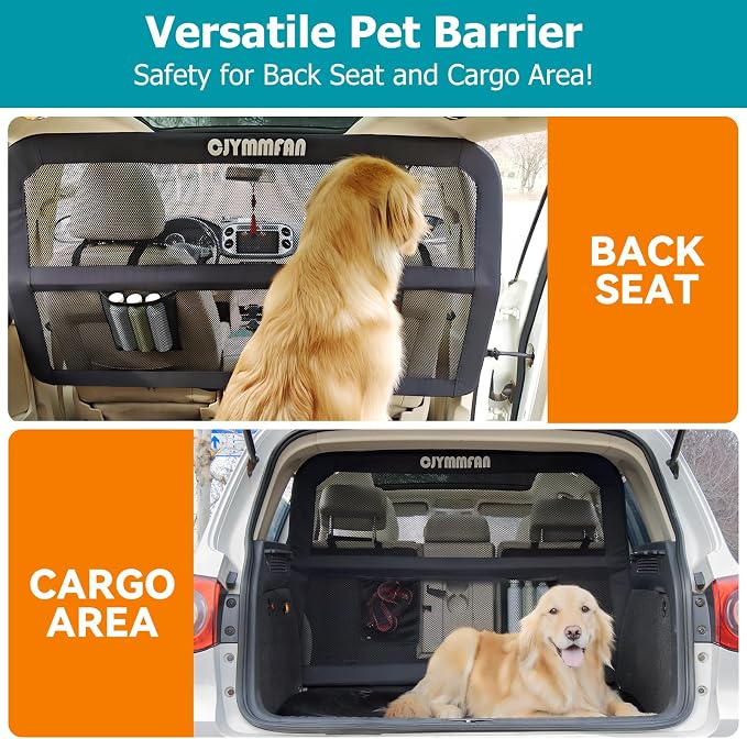 Dog Barrier for Car Back Seat & Cargo Area - Image 3