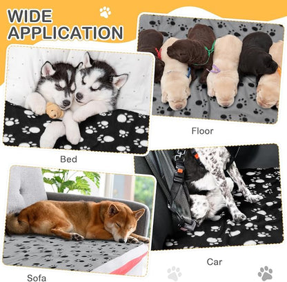 Tegeme 12 Pieces Fleece Blankets - Image 6