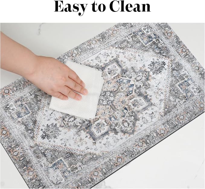 Dog Food Mats for Floors Absorbent, Pet Cat Food Mat - Image 7