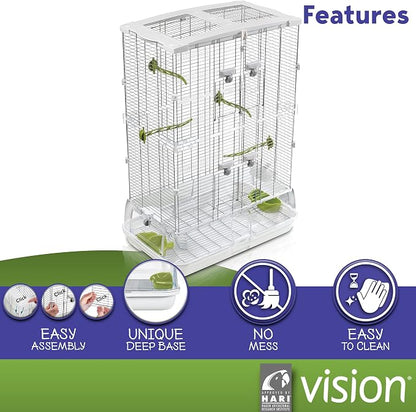 Vision M02 Wire Bird Cage, Bird Home - Image 3