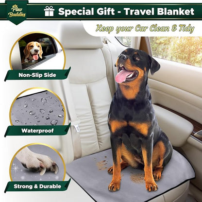 Paw Buddies Waterproof Blanket 80"x90" – Reversible Microfleece Throw - Image 5