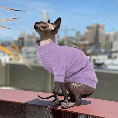PUMYPOREITY Stretchy Cat Shirt, Sweater - Image 5