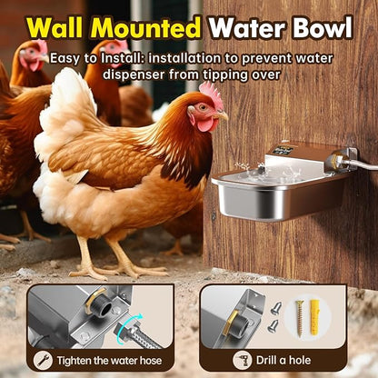 Automatic Water Dispenser for Dogs, Patented 3L Outdoor Dog Drinking Water Bowl - Image 7