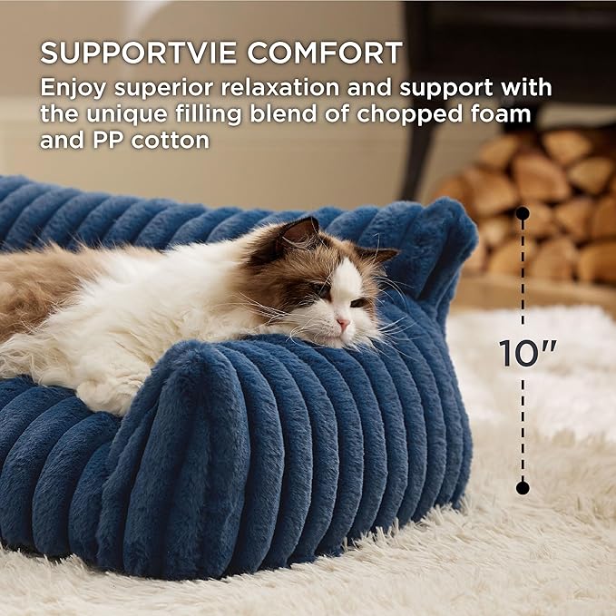Bedsure ComfyFleece™ Cute Dog Couch - Image 3