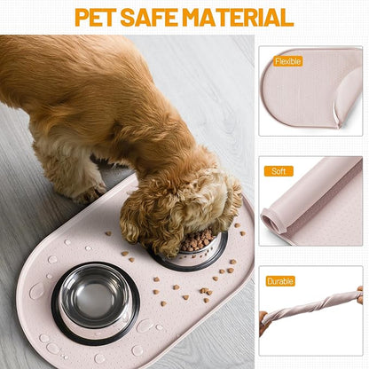Hubulk 100% Waterproof Silicone Pet Feeding Mat - Image 5