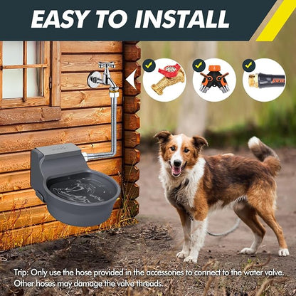 67OZ Automatic Water Dispenser for Dogs Cats Patented Auto-Filling Dog Water - Image 6