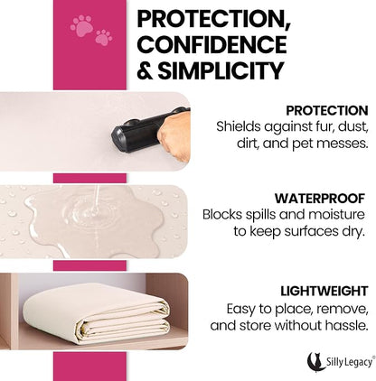 SILLY LEGACY Thin Reversible Waterproof Protective Cover or Liner - Image 5