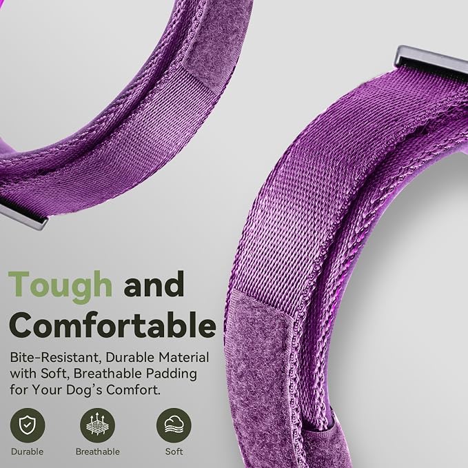 2025 Upgrade Waterproof AirTag Dog Collar, Military Tactical Dog Collar - Image 5