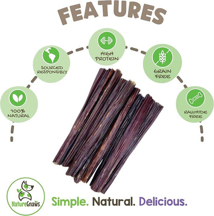 Nature Gnaws Beef Gullet Sticks - Image 2
