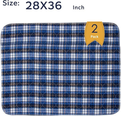 Non-Slip Bed Pads for Incontinence Washable, Waterproof Bed Pads, Adult - Image 2