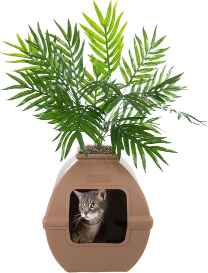 Good Pet Stuff Hidden Litter Box Planter, Decorative Cat Litter Enclosure by TheGoodPetStuffCompany