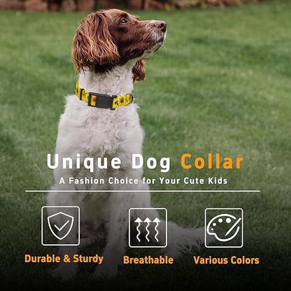 Dog Collar, Floral Puppy Collar - Image 5
