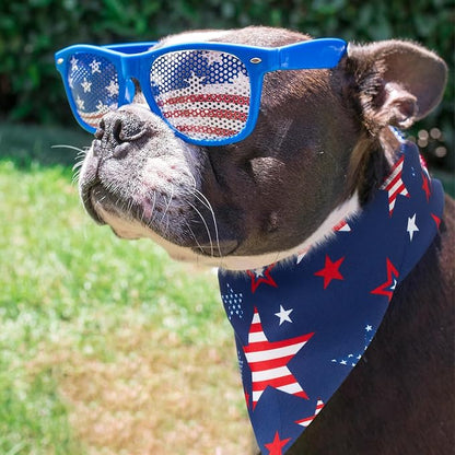 Sanwuta 48 Pcs 4th of July Dog Bandanas - Image 5