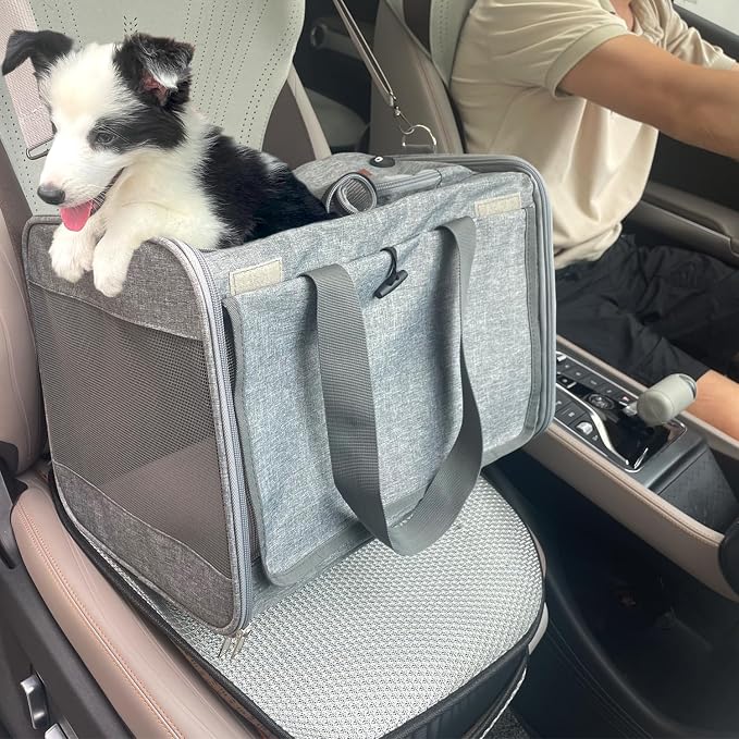 Soft Cats Carrier for Small Dogs Carriers Airline Approved Puppy Travel Bag - Image 5