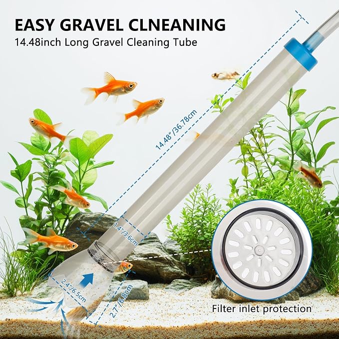 fishkeeper 50FT Aquarium Gravel Vacuum Water Changer - Image 6