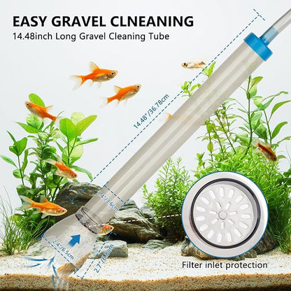 fishkeeper 50FT Aquarium Gravel Vacuum Water Changer - Image 6