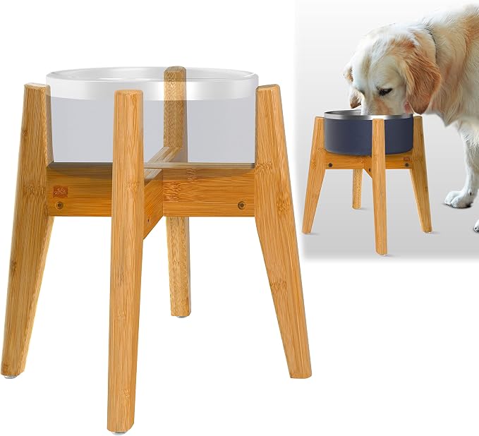 Dog Bowl Stand - Ideal for Large Breeds, Adjustable, Raises Pet Food Feeders - Image 9