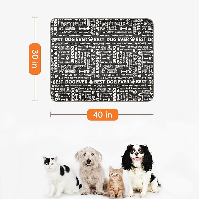 Waterproof Dog Blankets Pet Blanket, Soft Fluffy Sofa Car Bed Protector - Image 2
