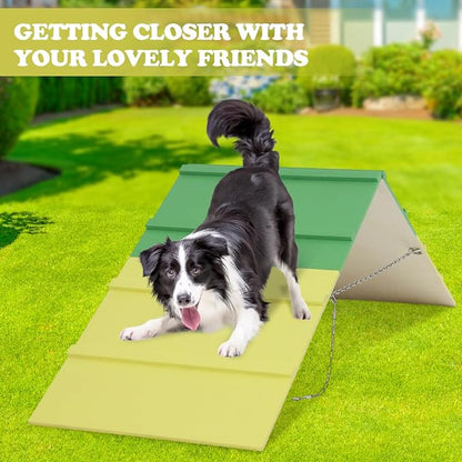 Dogs Agility A-Frame 74.8 x 18.9 Inch Dog Climbing Frame Non-Slip Dog Agility - Image 5