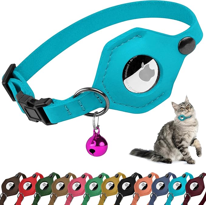 Breakaway Airtag Cat Collar by BUDKAS