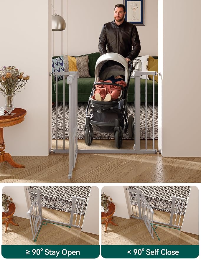 Babelio 29-48" Extra Wide Baby Gate - Image 6