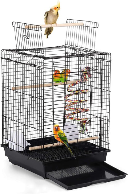 Yaheetech Open Play Top Travel Bird Cage by Yaheetech