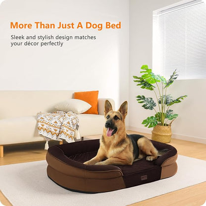 Dwanton Orthopedic Dog Bed for Extra Large Dogs - Image 2