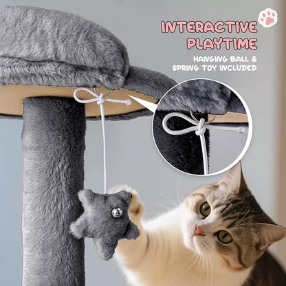 MoNiBloom 60 Inch Cat Tree Tower - Image 5