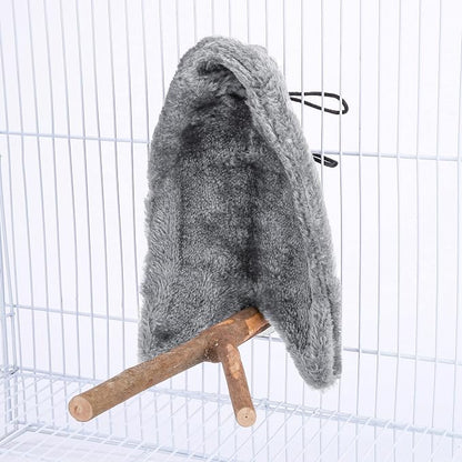 Comfort Corner Fleece Bird Blanket Parrot Cage Snuggle Hut Warm Bird Nest House - Image 4