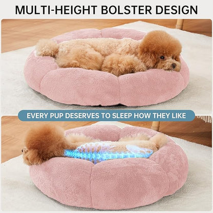 OhGeni 24 inches Calming Donut Dog & Cat Bed - Image 4