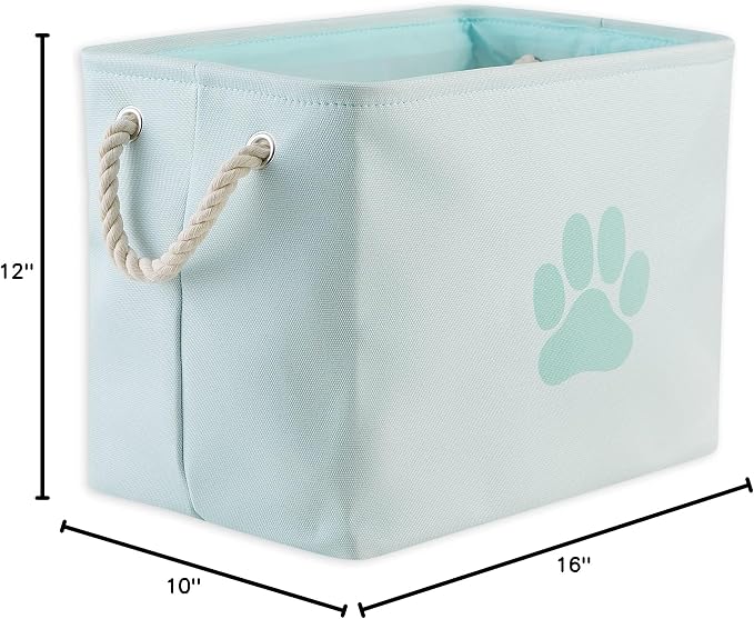 Bone Dry Pet Storage Collection Collapsible Bin, Medium Rectangle - Image 7