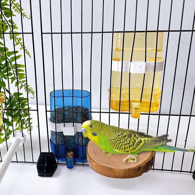 Hamiledyi Parakeet Water Dispenser 4pcs Automatic Bird Water Dispenser - Image 6