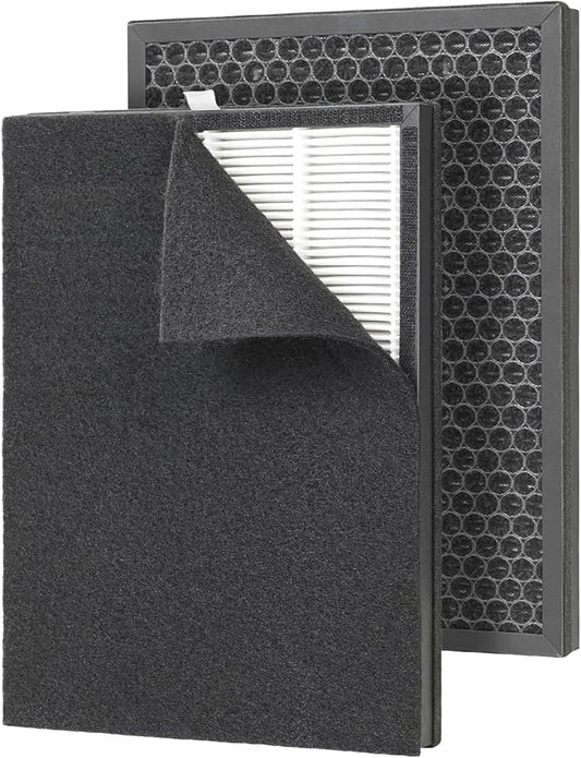 Dr.Prepare Filter Replacement for DAP01 Air Purifier, 2 Pack, 3-Stage HEPA by DRPREPARE