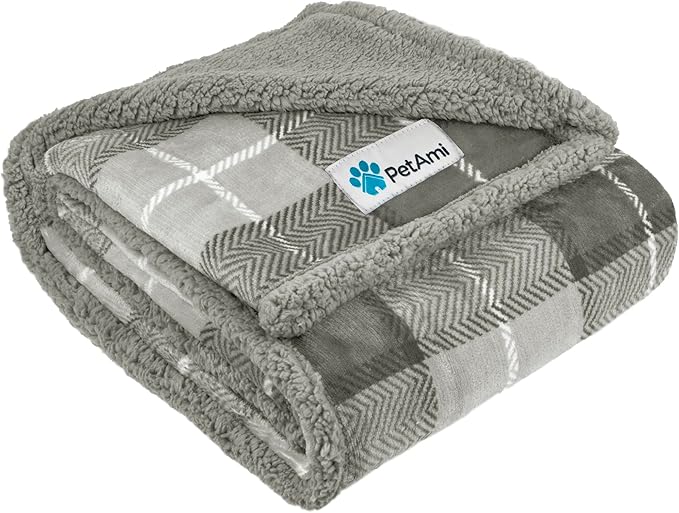 PetAmi Dog Blanket for Medium Large Dogs, Pet Bed Blanket Cat Puppy Kitten by PetAmi