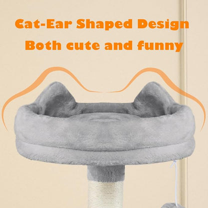 Yaheetech 62.5inches Cat Tree Cat Tower Cat Condo - Image 3