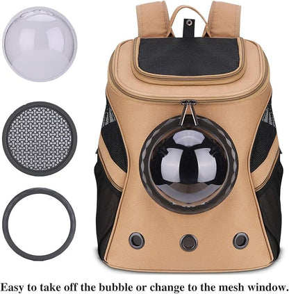 LOLLIMEOW Large Pet Carrier Backpack, Bubble Backpack Carrier - Image 4
