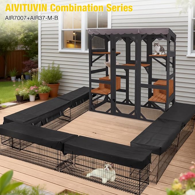 Aivituvin Catio Outdoor Cat Enclosure - Image 8