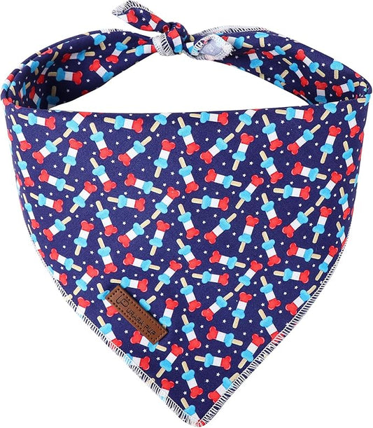 4th of July Dog Bandana, Patriotic Bandana by UPURARAPUP