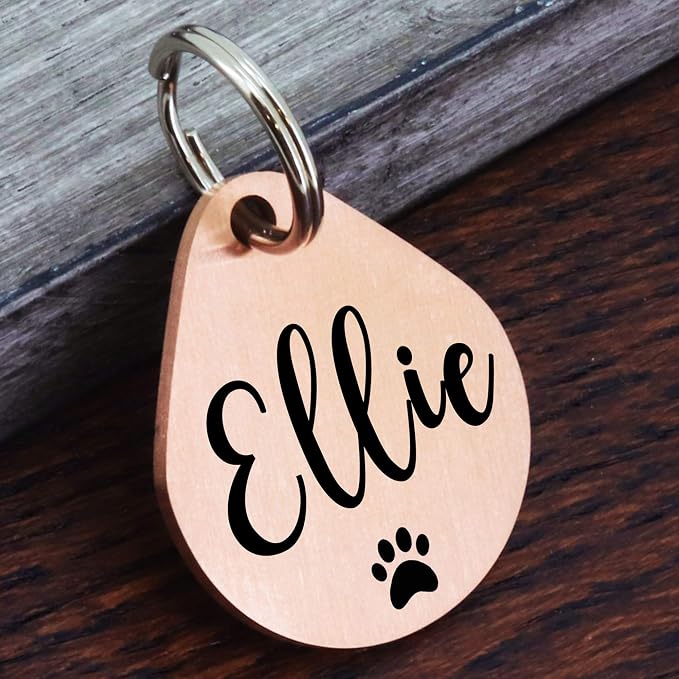 Ultra Joys Dog ID Tag, Custom Dog Tag Personalized Cat Tag, Pet ID Tag - Image 2
