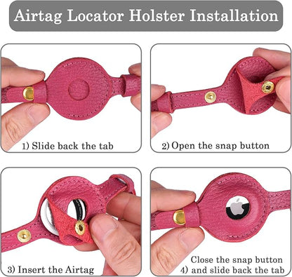 OOPSDOGGY Leather AirTag Cat Collar - Image 5