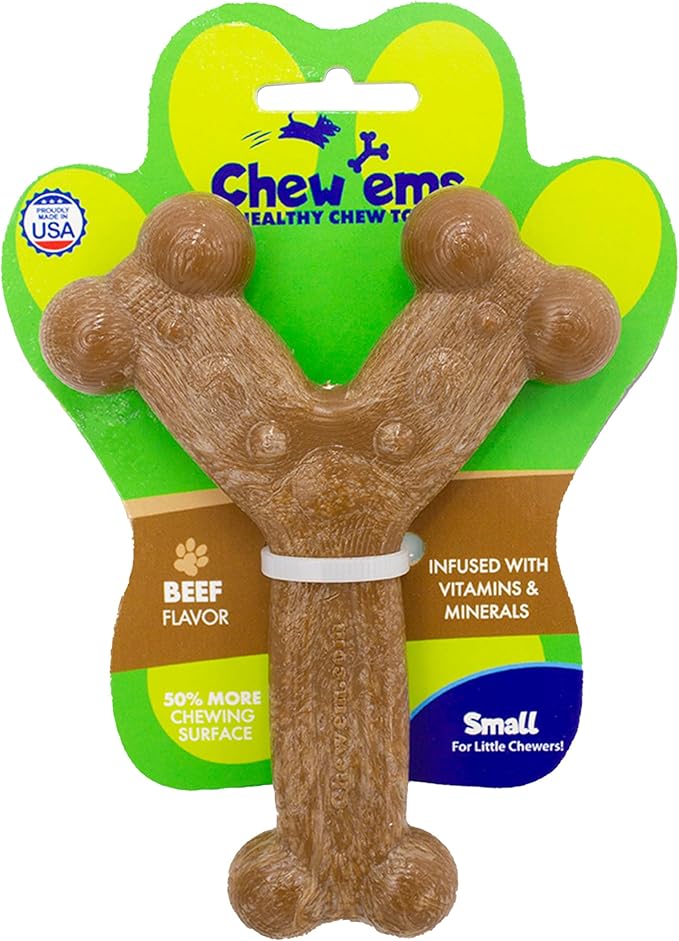 Chew'ems Durable Chew Toys for Small Dogs, Long-Lasting & Flavorful Chew Dog by Chewems