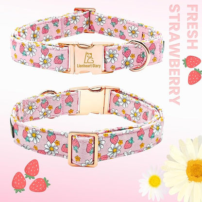 Lionheart glory Dog Collar Flower Collar Pink Dog Collar - Image 5