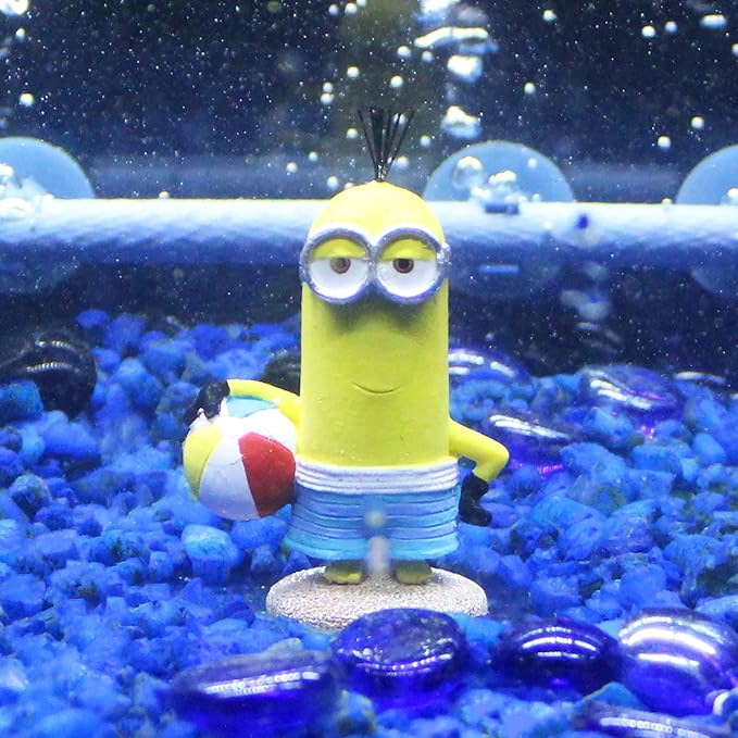 Penn-Plax Minions Officially Licensed 3-Piece Aquarium Ornament Bundle – - Image 4
