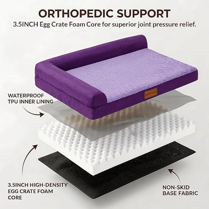 Patas Lague Orthopedic Jumbo Dog Bed - Image 5