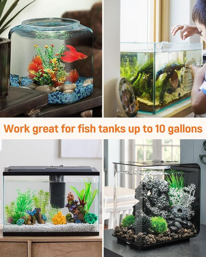 Pawfly 10 Gallon Aquarium Vacuum Gravel Cleaner, Manual Water Changer Siphon - Image 7