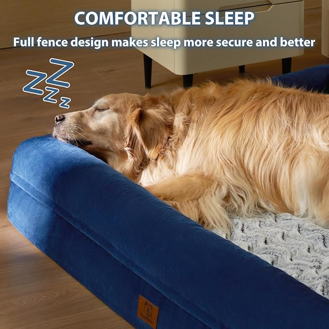 WNPETHOME Giant Dog Bed, Washable Dog Couch - Image 2