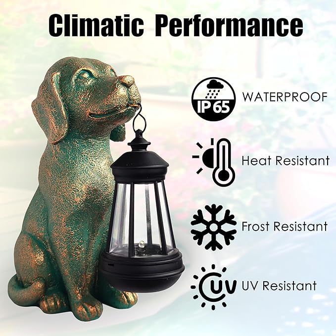 Dog Garden Statue Outdoor Décor - Image 5