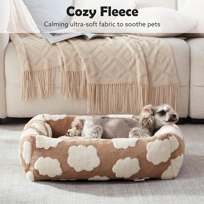 JOEJOY Medium Dog Bed Medium Size Dog, Rectangle Washable Orthopedic Pet Bed - Image 6